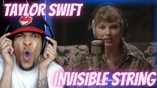 FIRST TIME HEARING  TAYLOR SWIFT  INVISIBLE STRING FOLKLORE LONG POND STUDIO SESSION  REACTION [upl. by Atteuqaj478]