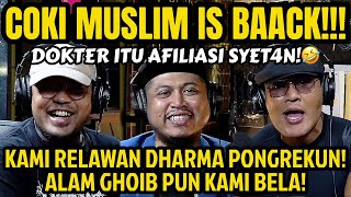 COKI MUSLIM PODCAST INI KENA KPI 100‼️OH DAN BUMI ITU DATAR YA TEMAN2 [upl. by Ardnos]