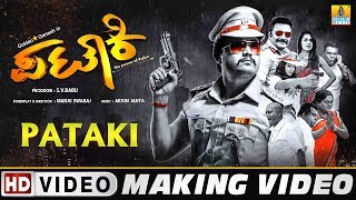 Pataki Making Video  Golden Star Ganesh Sai Kumar Ranya Rao  Movie Releasing May 26th [upl. by Elleira]