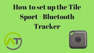 How to set up the Tile Sport  Bluetooth Tracker [upl. by Mingche]