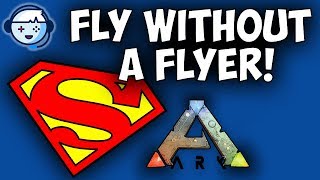 Ark Tutorial Fly Without A Flyer  Ark Survival Evolved [upl. by Melburn]