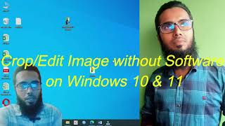 How to crop Image with Paint on Windows 10 amp11 Windows 10 A kivabe image crop korbo [upl. by Rouvin413]