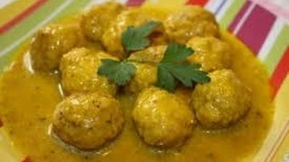 ALBONDIGAS EN SALSA DE ALMENDRAS 🧆  La Cocinera Del Sur [upl. by Malissia]