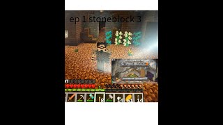 Stoneblock 3 EP 1 beginning [upl. by Anuahsar360]