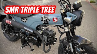 SMR Billet Triple Tree on the 2025 Honda Dax 125 [upl. by Lamoureux451]