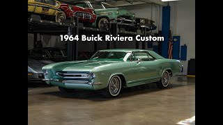 1964 Buick Riviera Custom arrives for sale at West Coast Classics Torrance CA [upl. by Kippy40]