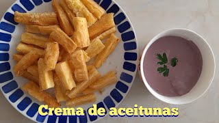 COMO PREPARAR CREMA DE ACEITUNAS PERUANA [upl. by Hollie]