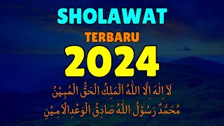 SHOLAWAT MERDU TERBARU TAHUN 2024  La ilaha illallah al malikul haqqul mubin [upl. by Ailasor]