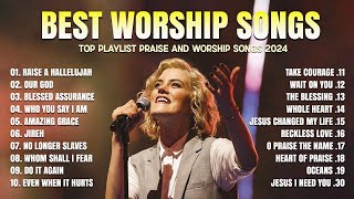 Best Praise Worship Songs Collection 2024  Gospel Christian Songs Of Hillsong Worship [upl. by Notluf]