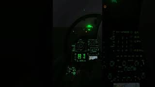 F18 Night Carrier Landing in Heavy Rain  Battling Bad Weather at Sea dcs aviation fighterjet [upl. by Nnaeirrac653]