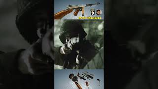 quotM1 Thompson on DDAYquot  WWII Guns ww2 war shorts bandofbrothers viral [upl. by Mccandless636]