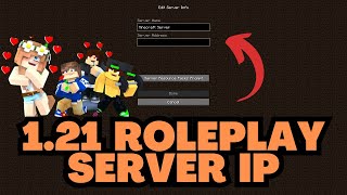 Minecraft 121 Roleplay Server IP Address [upl. by Bert]