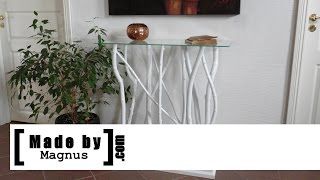 Sideboard of branches  Made by Magnus [upl. by Barmen]