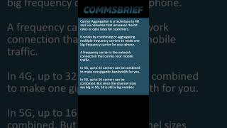 How to explain Carrier Aggregation in 1 minute [upl. by Anoy]