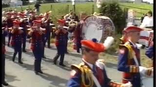 Broxburn loyalist flute band  Keady 12th 1989 [upl. by Fricke]