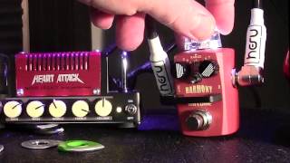 Playthrough Hotone Audio  Harmony Pedal Skyline Series OctaverHarmonyPitch Shifter [upl. by Eibloc]