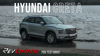 2022 Hyundai CRETA SX 6MT  For SALE  POV Test Drive 122  RevLimits [upl. by Frendel]