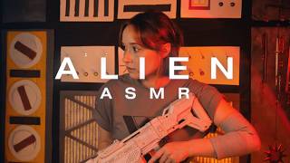 ALIEN ASMR  Cinematic ASMR Inspired by Alien Romulus [upl. by Ahsinej]