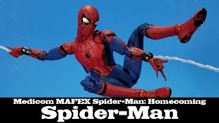 MAFEX SpiderMan Homecoming Medicom Review [upl. by Kenton264]