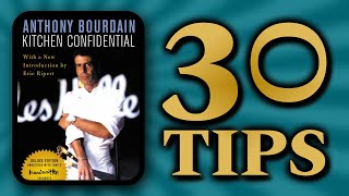 KITCHEN CONFIDENTIAL BY ANTHONY BOURDAIN  30 tips  Business books 58 [upl. by Eudocia]