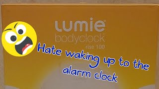 Lumie Bodyclock Therapy Rise 100 Light Alarm Clock with Sunrise and Sunset Multicolour [upl. by Levesque662]