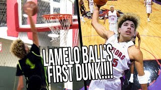 LaMelo Balls FIRST DUNK Starts CRAZY SEQUENCE Big Ballers vs Los Angeles Elite FULL HIGHLIGHTS [upl. by Beora]