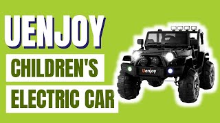 Uenjoy Ride on Car 12V Battery Power Childrens Electric Cars [upl. by Letniuq]