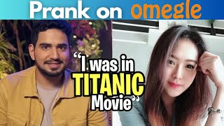 Pranking Asian Girl on OMEGLE 😂🤣 [upl. by Cohette]