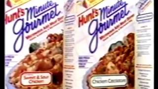 Hunts Minute Gourmet with Markie Post Commercial from 1989 [upl. by Kciremed]