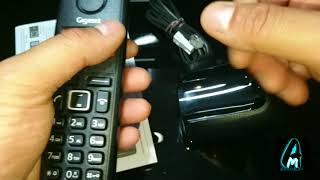 Gigaset A120 Single Dect Cordless Phone Review [upl. by Whitver100]