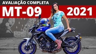 REVIEW MT09 2021 PONTOS POSITIVOS NEGATIVOS VALOR DO SEGURO  TESTE DE MOTO [upl. by Nyledaj765]