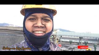 Cargo Hold Cleaning on a Capesize Bulk Carrier [upl. by Ecnaret836]