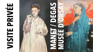 Visite privée Exposition Manet  Degas au musée dOrsay [upl. by Asillim]