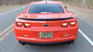 2012 Camaro V6 LFX Dynomax and Solo High Flow Cats Exhaust Clip [upl. by Steffie]