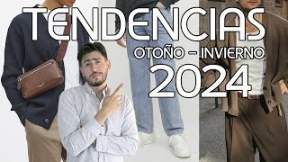 Tendencias OTOÑO  INVIERNO para Hombre 2024 [upl. by Llehcsreh]