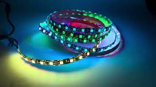 addressable Digital RGB LED Strip 12V WS2811 Addressable LED Strip [upl. by Arst]