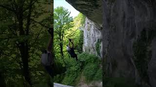 Via Ferrata Adventure Les Baumes du Verneau Jura [upl. by Yklam]