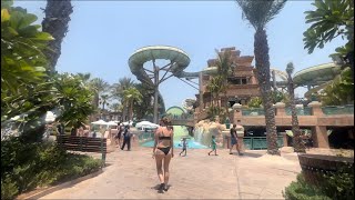 Ultimate Day at Atlantis Hotel Dubai Food Adventures amp Waterpark Thrills [upl. by Raquela]