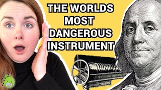 Benjamin Franklin invented the worlds most dangerous musical instrument [upl. by Reinaldos762]