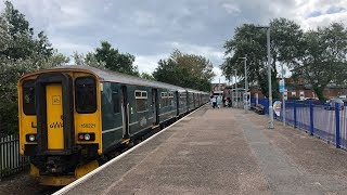 Great Western Railway Exeter St Davids  Exmouth Avocet Line on August 18th 2019 [upl. by Yenaj]