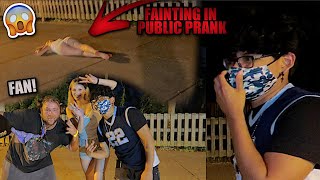 FAINTING IN PUBLIC PRANK 911 CALLED [upl. by Engis]