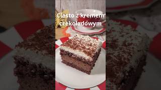 Ciasto z kremem czekoladowym ciasto krem kremczekoladowy ciastozkremem [upl. by Warner]