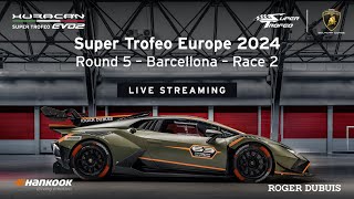 Lamborghini Super Trofeo Europe 2024 – Barcellona Race 2 [upl. by Mccurdy123]