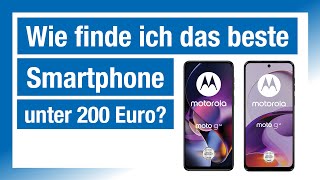 Smartphones bis 200 Euro Wie finde ich das beste Gerät I ExpertenTalk mit Martin von Motorola [upl. by Cleodel450]