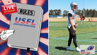 USFL Rules Released Full Recap USFL Training Camp Underway USFL Fantasy Rankings [upl. by Poland]