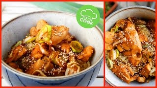 Asiatische Hähnchenpfanne in 15 Minuten 😍  Rezept [upl. by Tjaden]