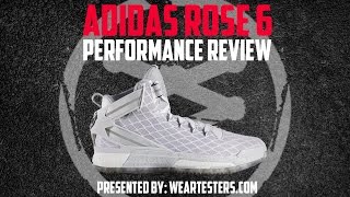 adidas Rose 6  Performance Review [upl. by Yezdnil780]