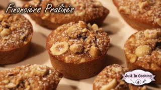 Recette des Financiers Pralinés [upl. by Aeikan448]