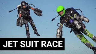 Worlds First Jet Suit Race to Be Held in Dubai Next Month [upl. by Elianore358]