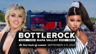 BOTTLEROCK Napa Valley 2021 Lineup [upl. by Labana530]